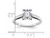 1.50 Carat (ctw Color G-H-I) Synthetic Emerald-Cut Moissanite Solitaire Engagement Ring in 14K White Gold - 08QGG5965150MOIW-9