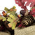 Autumn Harvest Acorn Berry and Burlap Rustic Thanksgiving Wreath, 18-Inch