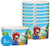 amscan Super Mario Brothers Birthday Party Paper Treat Cup Favours, 9.5 Oz, Pack of 8 Party Supplies