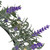 Artificial LED Lighted Lavender Spring Wreath- 16-inch, White Lights
