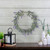 Artificial LED Lighted Lavender Spring Wreath- 16-inch, White Lights