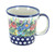 Blue Rose Polish Pottery Summer Daze Coffee Mug