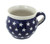 Blue Rose Polish Pottery Stars Bell-Shaped Mug