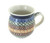 Blue Rose Polish Pottery Athena Bubble Mug