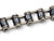 Chisel Stainless Steel Black Plating Magnetic Links Bracelet TBB134Y