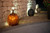 Indoor Outdoor Steel Pumpkin Luminary, Tall Pumpkin Spice
