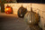 Indoor Outdoor Steel Pumpkin Luminary, Squatty Matcha