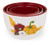 Fall All Over Ceramic Prep Bowl Set of 3