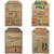 2 x 3" Natural Kraft from Santa Vintage Christmas Gift Tags