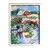 White and Brown "The Tree Farm" Lighted Christmas Rectangular Framed Wall Decor 24" x 18"