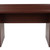 6' Chocolate Brown Classic Adjustable Oval Conference Table