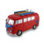 Red / Blue Surfer Van Large Piggy Bank Bus - 25155-2