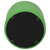 18" Green Solid Upholstered Round Modular Ottoman