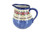 Blue Rose Polish Pottery Calico Small Pitcher