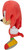 Sonic The Hedgehog Plush 7" Knuckles Figure