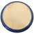 Sunnydaze Outdoor/Indoor Ceramic High-Fired Glazed UV-Resistant and Frost-Resistant Flower Pot Planter Saucers - 12" Diameter - Imperial Blue - 4-Pack