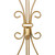 19.5" Gold Decorative Adjustable Wreath Hanger
