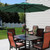 Sunnydaze Aluminum Patio Deck Market Umbrella with Tilt and Crank - 9' - Green