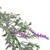 Artificial LED Lighted Pink Lavender Spring Wreath- 16-inch, White Lights