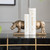 Set of 2 Copper Brown Contemporary Rhinoceros Bookends 10"
