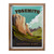 18" Green and Brown Yosemite National Park Wall Art