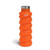 Orange Spiral Collapsible Water Bottle - 20 oz.