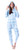 Disney Womens' Frozen Olaf Sweater Sleep Pajama Jumpsuit Union Suit - 763059901635