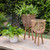 Set of 2 Natural Brown Outdoor Wicker Planters 22"