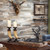 13.75" Brown Sitting Reindeer Figurine