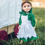 The Queen's Treasures 18 Inch Doll Clothes,3pc Little House Prairie Dress