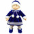 The Queen's Treasures 15 In Doll Clothes Blue Velvet Complete Dress Outfit