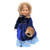 The Queen's Treasures 18 Inch Doll Clothes Velvet Winter Fur Trimmed Coat