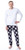 Disney Mens' Nightmare Before Christmas Jack Tie Dye Head Toss Pajama Pants - 840161474001