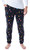 Pacman Mens Classic Arcade Game Allover Pattern Jogger Pajama Pants - 840161473844