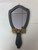 Set of 2 Black and Brown Contemporary Hand Mirrors 15.5" - 34255062