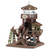 11.25" Brown and White Island Paradise Birdhouse