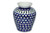 Blue Rose Polish Pottery Peacock Medium Vase