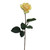 27" Yellow Colored Long Stem Rose Artificial Floral Craft Pick