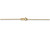 FJC Finejewelers 24 Inch 14k Yellow Gold bright-cut 0.65mm Spiga Chain Necklace PEN156S24A