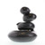 8.25" Black Four-Tier Round Bowl Tabletop Fountain