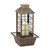 8.44" Bronze Contemporary LED Lantern Tabletop Fountain