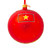 Temple of Literature & National University, Hanoi, Vietnam Glass Ball Christmas Ornament 4 Inches