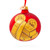Gold Bars and Coins Glass Ball Christmas Ornament 3.25 Inches