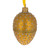 Diamond Drops Glass Egg Ornament