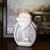 Sunnydaze Indoor Santa Claus with Battery-Operated LED Lights Winter Holiday Statue Decoration - 14"