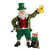 Fabriche Musical Irish Santa Holding a Beer Mug Figurine 12 Inch FA0149