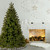 7’ Full Downswept Douglas Fir Artificial Christmas Tree, Unlit