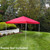 Sunnydaze 12x12 Foot Standard Pop-Up Canopy Shade - Red