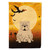 Halloween English Bulldog Fawn Flag Canvas House Size BB4390CHF