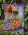 Caroline's Treasures PPP3082GF Dachshund Halloween Haunted House Flag Garden Size , Small, multicolor